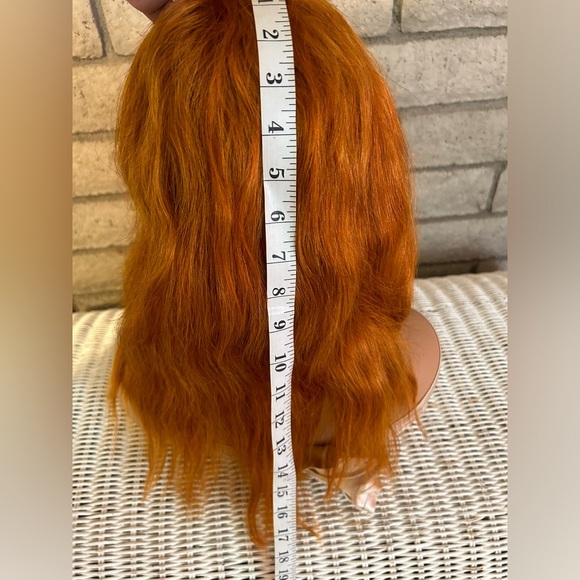 100% Human Hair Wig Ginger - Picture 8 of 10